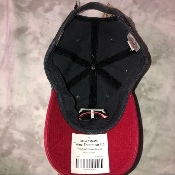 NWT ‘47 MLB Minnesota Twins Clean Up Logo Baseball Cap - Picture 3 of 5